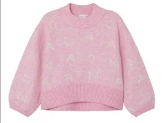 Name It nostalgia rose melange oversize striktrøje